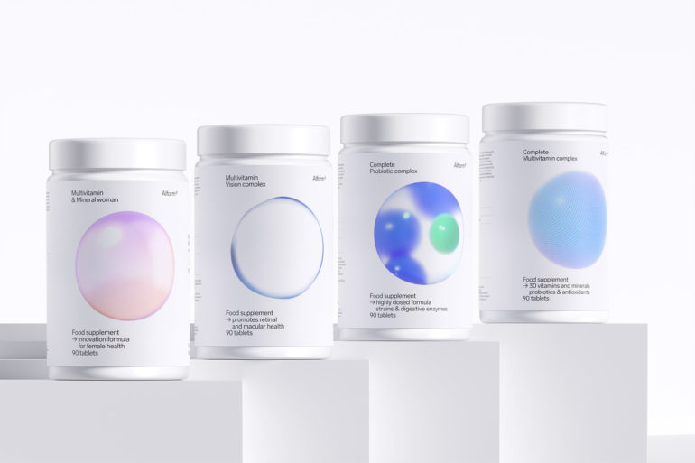 Cell-inspired packaging system for Alform supplements – ready