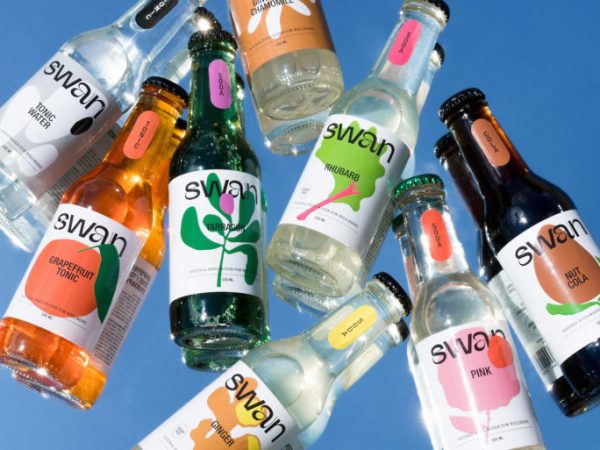 Vibrant Visual Identity for Swan Soda Water