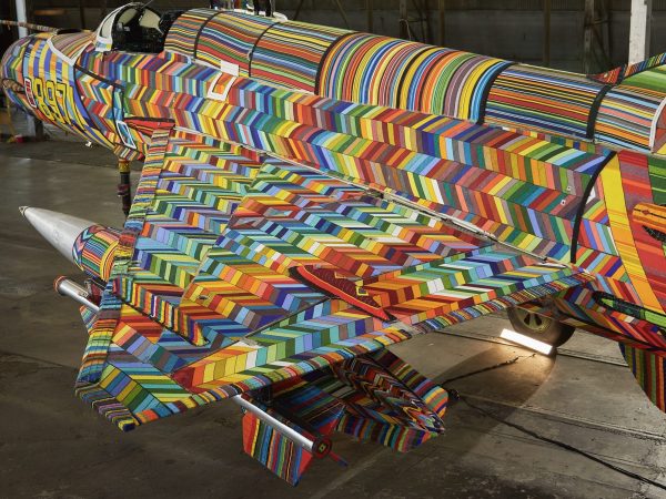Five Years in the Making, a MiG-21 Fighter Jet Gets a Glow-Up from Tens of Millions of Glass Beads